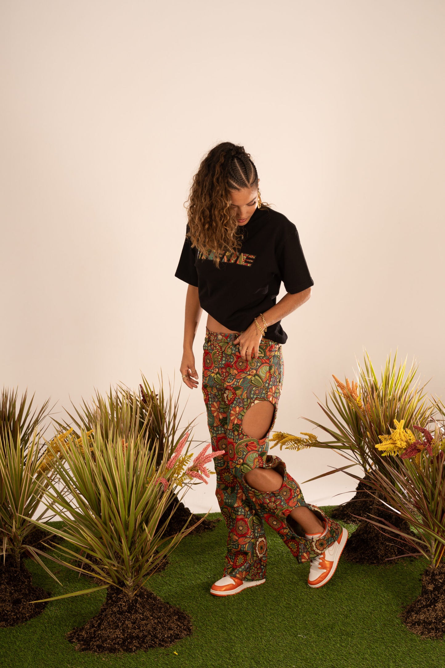FLORAL PANT