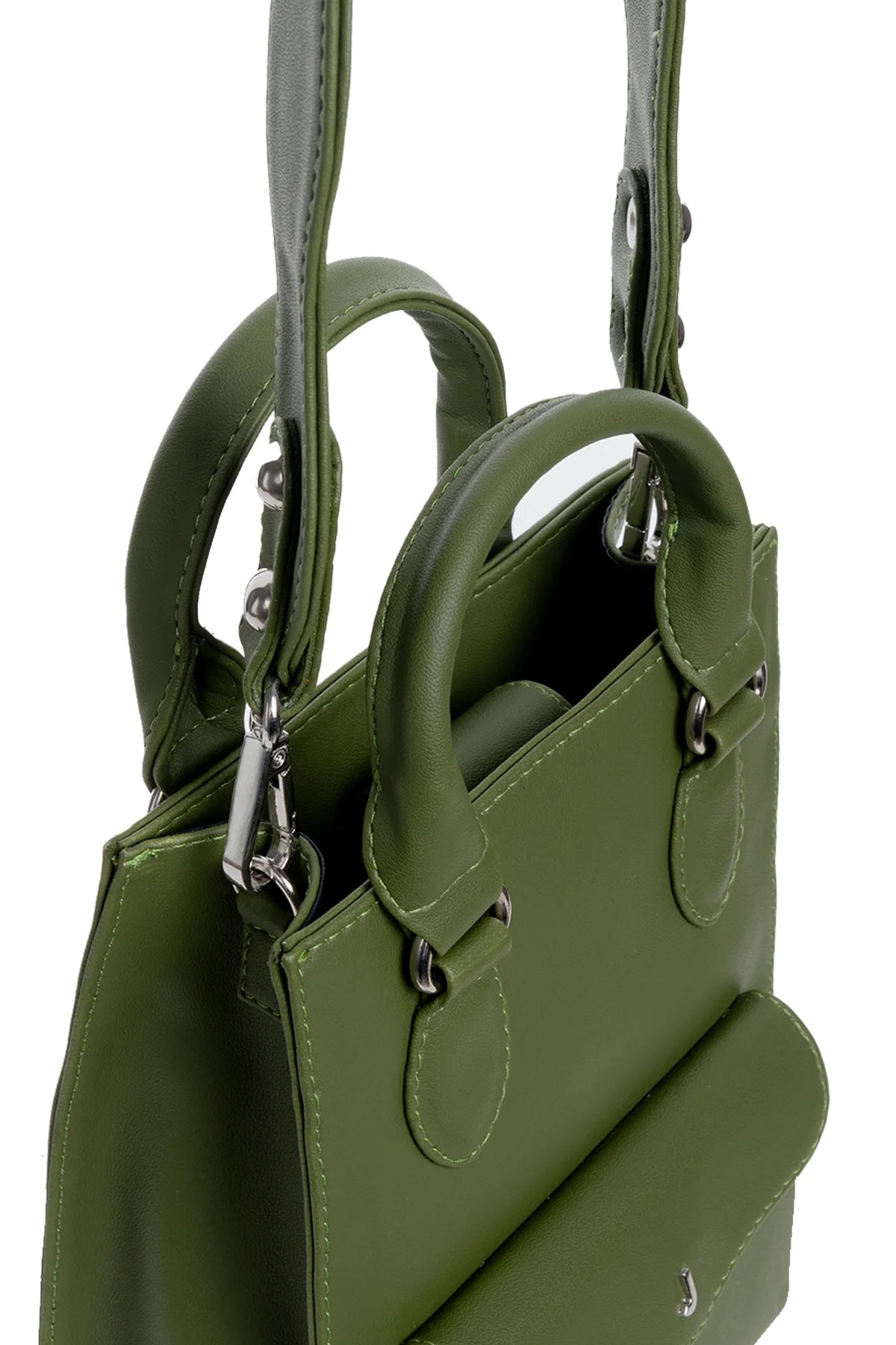 GREEN MINI TOTE BAG