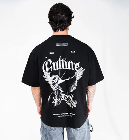 CAMISETA NEGRA INSTINTO