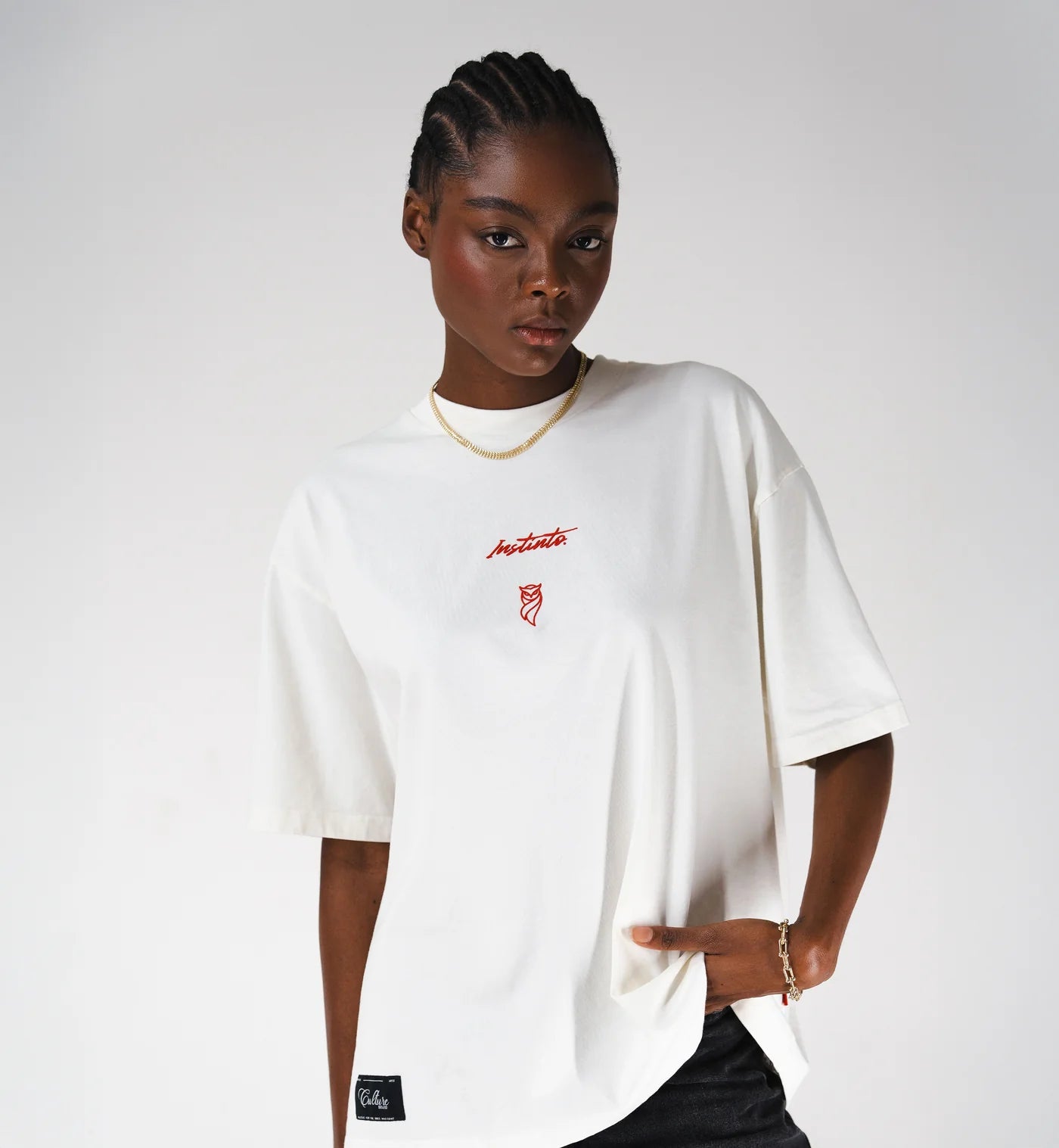 CAMISETA BLANCA DÓBERMAN