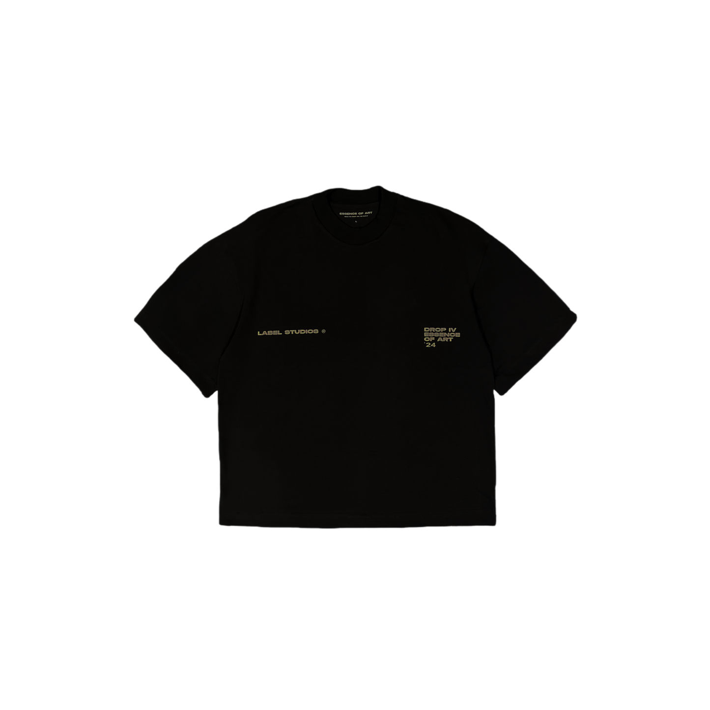 BOXY FIT T-SHIRT BLACK