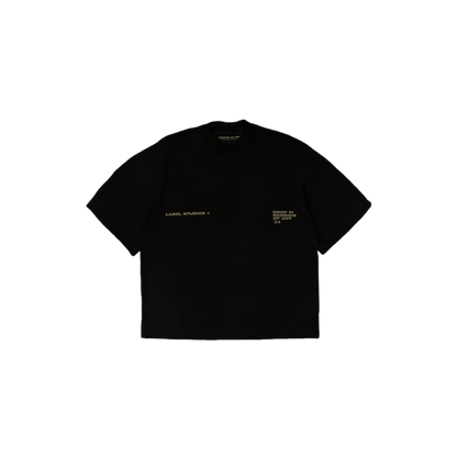 BOXY FIT T-SHIRT BLACK