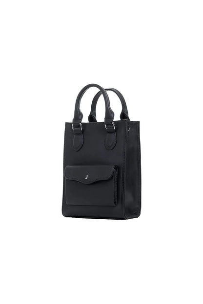 BLACK MINI TOTE BAG