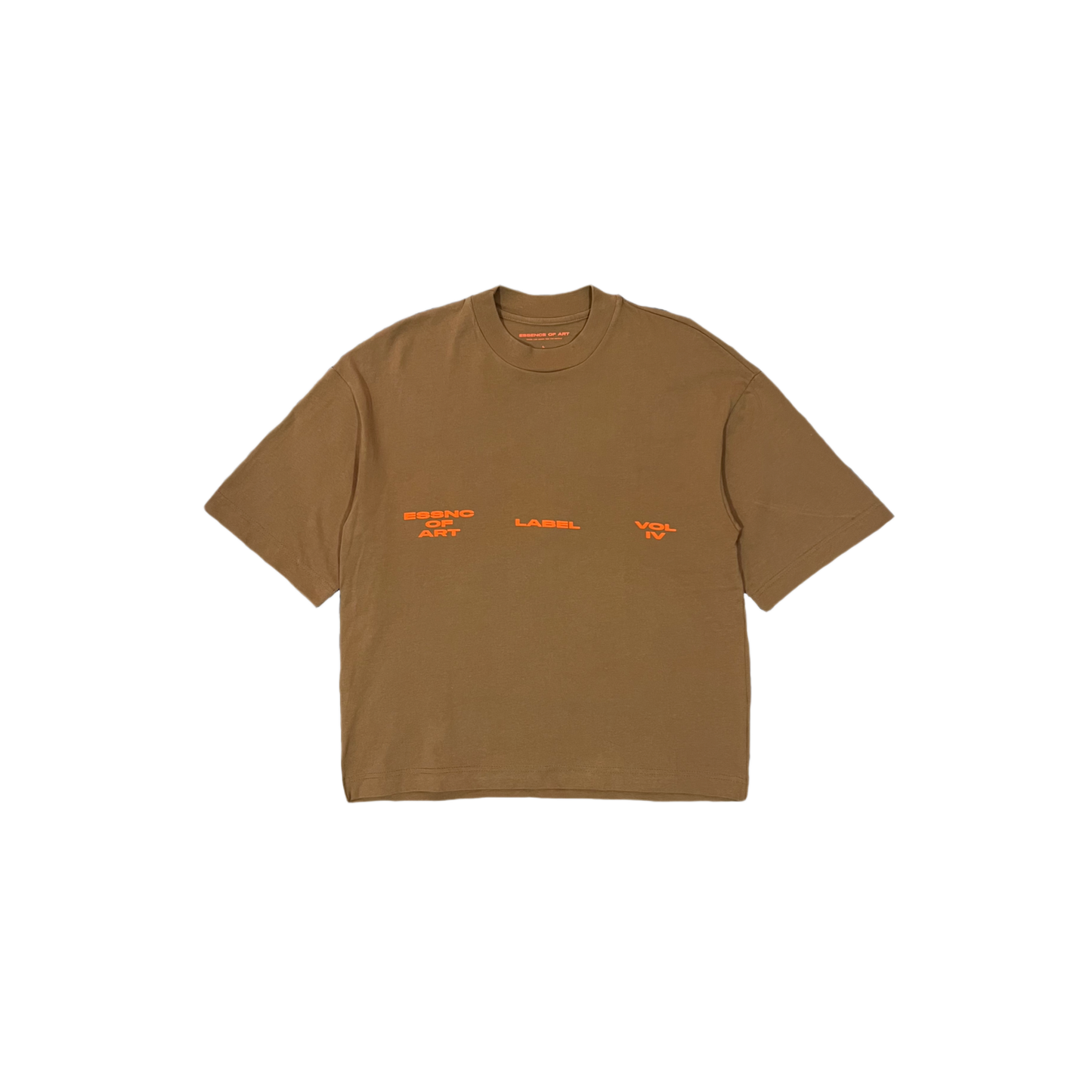 BOXY FIT T-SHIRT TOFFEE