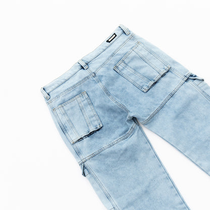 CARGO PANT BLUE ICE